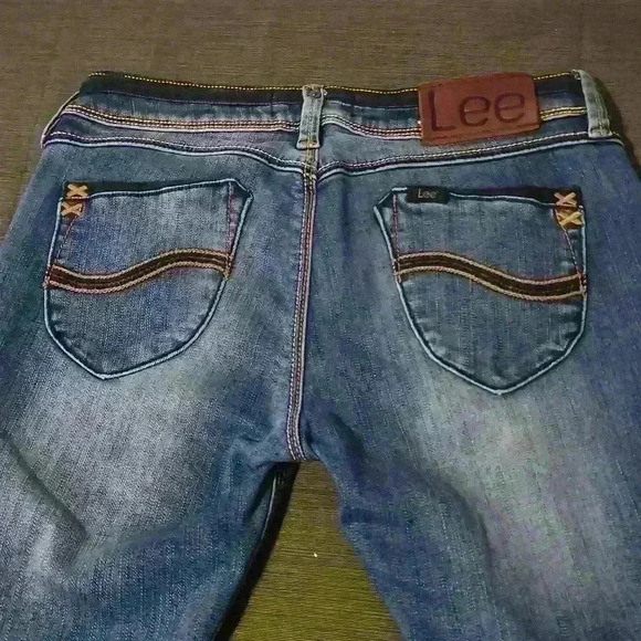 Rare LEE X-LINE Selvedge Women`s Jeans Size: 27/2 #0053 - Picture 6 of 16